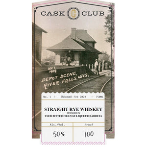 Tattersall Cask Club Straight Rye Finished in Bitter Orange Liqueur Barrels - Main Street Liquor