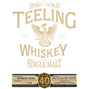 Teeling 40 Year Old Vintage Reserve Collection - Main Street Liquor