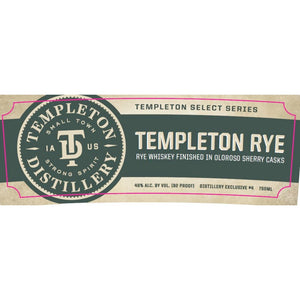 Templeton Rye Finished in Oloroso Sherry Casks - Main Street Liquor