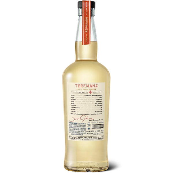 Teremana Tequila Reposado 1 Liter - Main Street Liquor