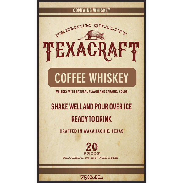 Texacraft Coffee Whiskey - Main Street Liquor