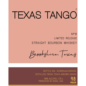 Texas Tango Limited Release Straight Bourbon - Main Street Liquor