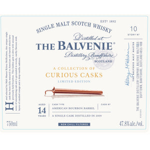 The Balvenie A Collection of Curious Casks 14 Year Old - Main Street Liquor
