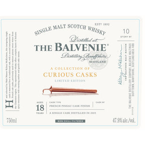 The Balvenie A Collection of Curious Casks 18 Year Old - Main Street Liquor