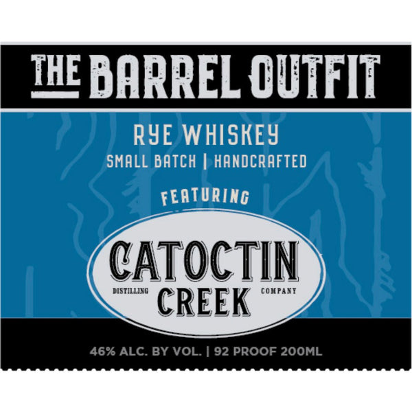 The Barrel Outfit Featuring Catoctin Creek Rye - Main Street Liquor
