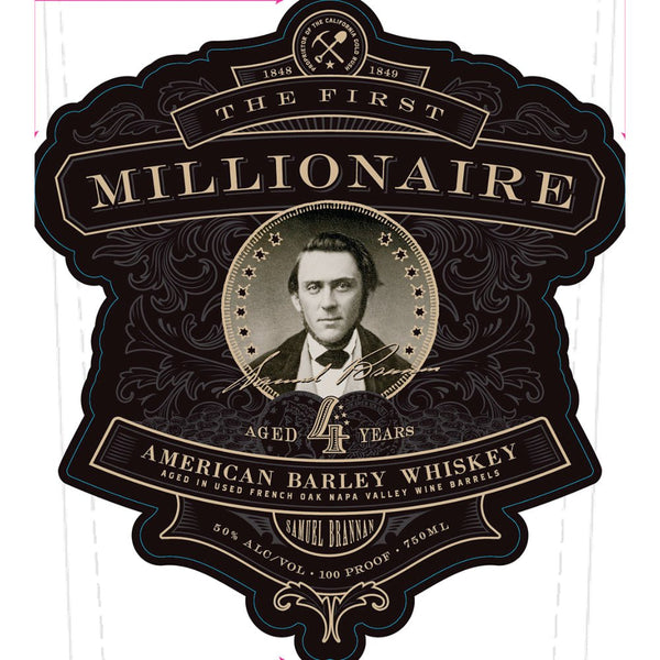 The First Millionaire 4 Year Old American Barley Whiskey - Main Street Liquor