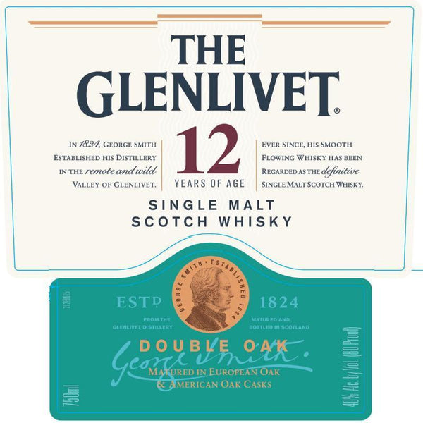 The Glenlivet 12 Year Old Double Oak - Main Street Liquor
