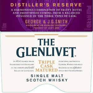 The Glenlivet Distiller's Reserve Triple Cask Matured - Main Street Liquor