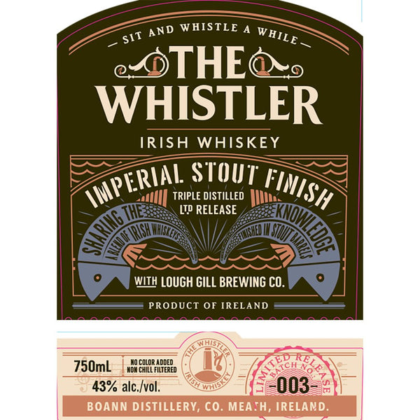 The Whistler Imperial Stout Cask Finish With Lough Gill Brewing - Main Street Liquor