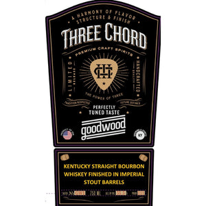 Three Chord Goodwood Straight Bourbon - Main Street Liquor