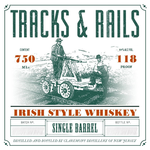 Tracks & Rails Single Barrel Irish Style Whiskey - Main Street Liquor