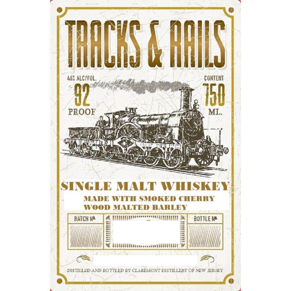 Tracks & Rails Single Malt Whiskey 92 Proof - Main Street Liquor