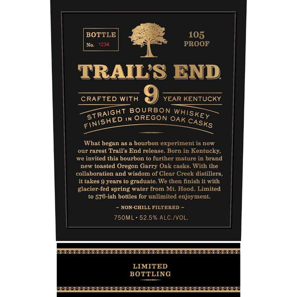 Trail's End 9 Year Old Bourbon Limited Bottling - Main Street Liquor