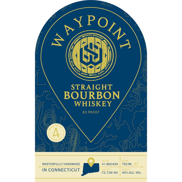 Waypoint 4 Year Old Straight Bourbon Whiskey - Main Street Liquor