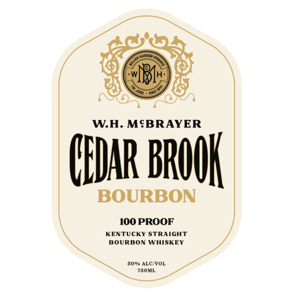W.H. McBrayer Cedar Brook Kentucky Straight Bourbon - Main Street Liquor