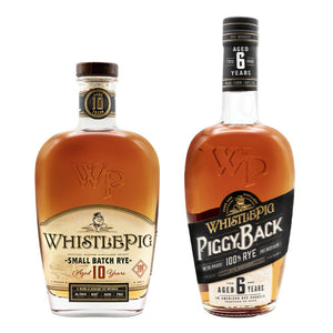 Whistlepig 10 Year Rye With Whistlepig Piggyback Rye Combo - Main Street Liquor