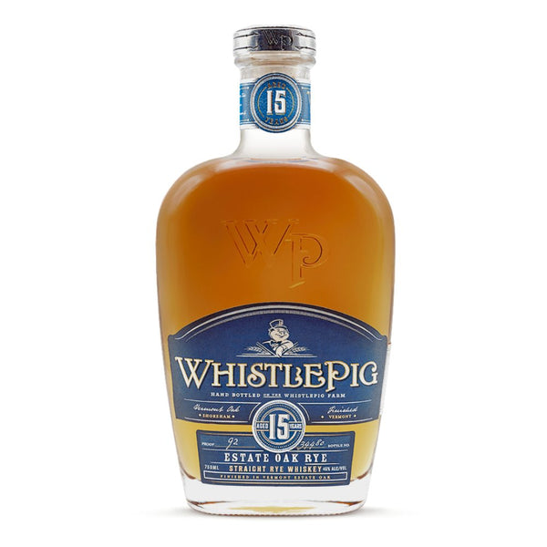 WhistlePig Estate Oak Rye Aged 15 Years - Main Street Liquor