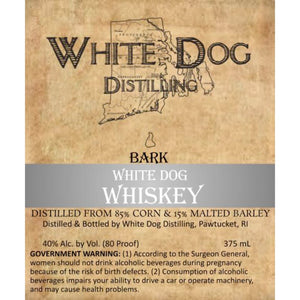 White Dog Bark Whiskey - Main Street Liquor