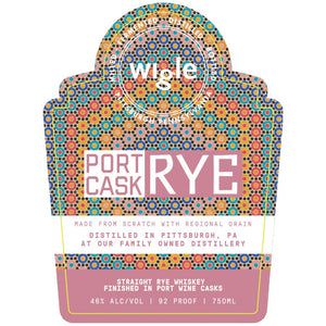Wigle Port Cask Rye - Main Street Liquor