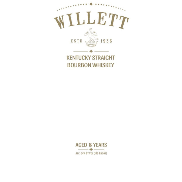 Willet 8 Year Old Bourbon - Main Street Liquor