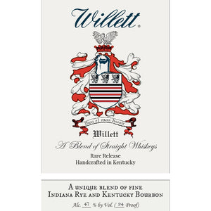 Willet A Blend Of Straight Whiskeys - Main Street Liquor