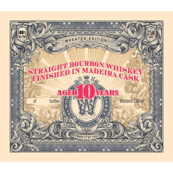 World Whiskey Society 10 Year Madeira Edition Wheated Bourbon - Main Street Liquor