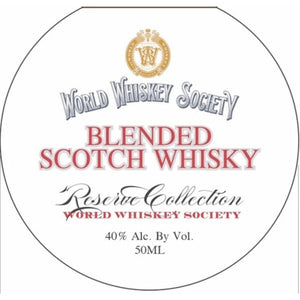 World Whiskey Society Reserve Collection Blended Scotch - Main Street Liquor