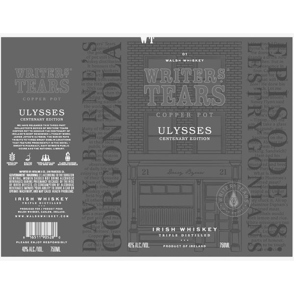 Writers’ Tears Ulysses Episode 8 - Main Street Liquor
