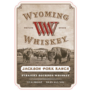 Wyoming Whiskey Jackson Fork Ranch Straight Bourbon - Main Street Liquor