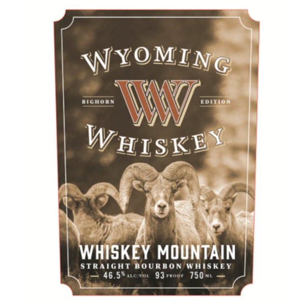 Wyoming Whiskey Mountain Bourbon - Main Street Liquor