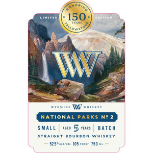Wyoming Whiskey National Parks No. 2 - Main Street Liquor