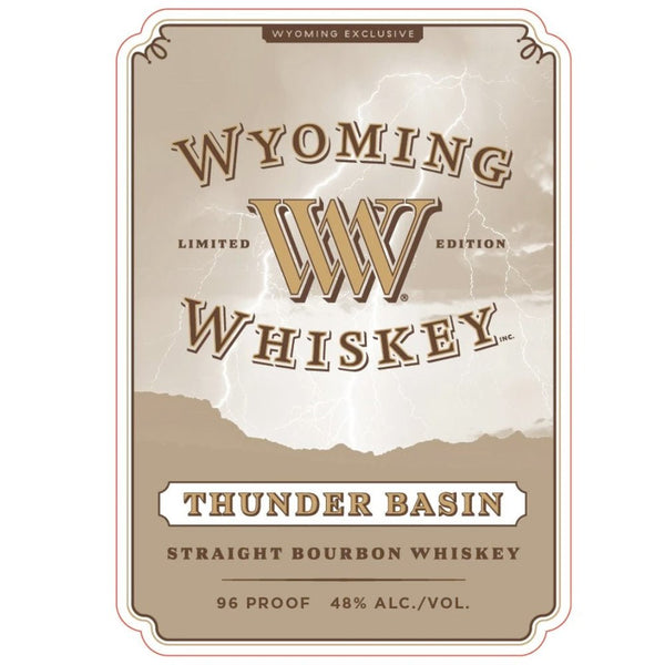 Wyoming Whiskey Thunder Basin - Main Street Liquor