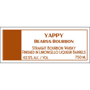 Yappy Bearss Bourbon Finished in Limoncello Liqueur Barrels - Main Street Liquor